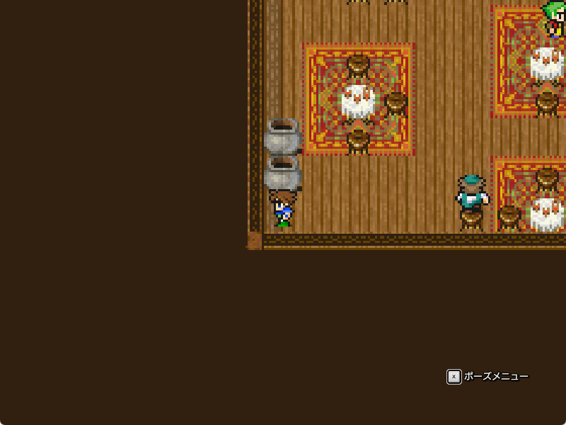 カーウェンの町のかくしつうろ