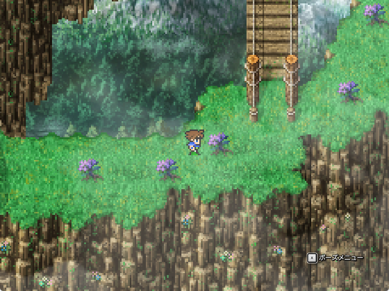 北の山の花トラップ