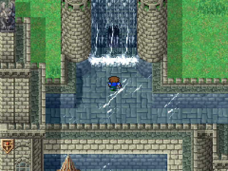 ウォルスの配水塔への入口